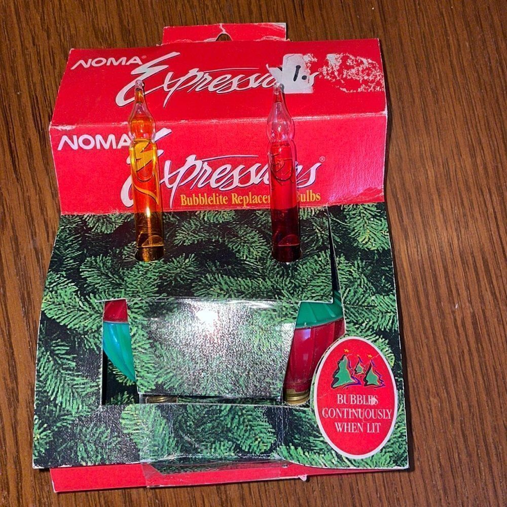 ‎Christmas Noma Expressions bubblelite replacement bulbs